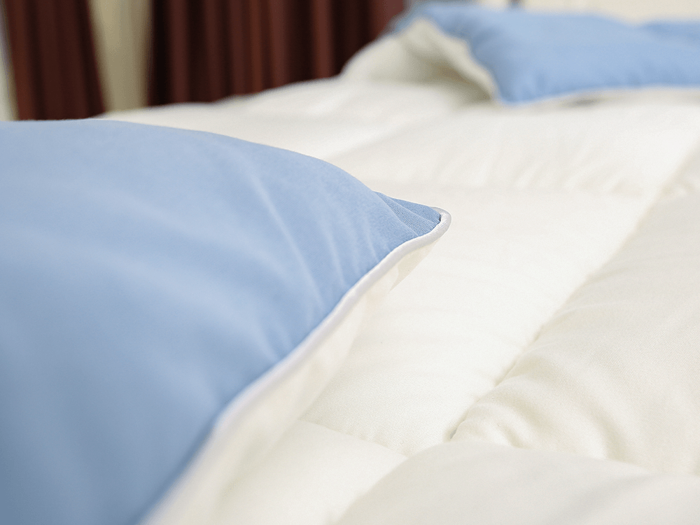 Kettős színű poliészter paplan