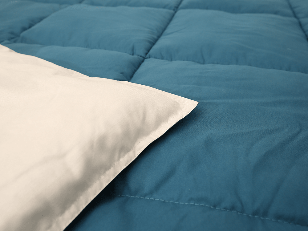 Kettős kettős színű poliészter paplan